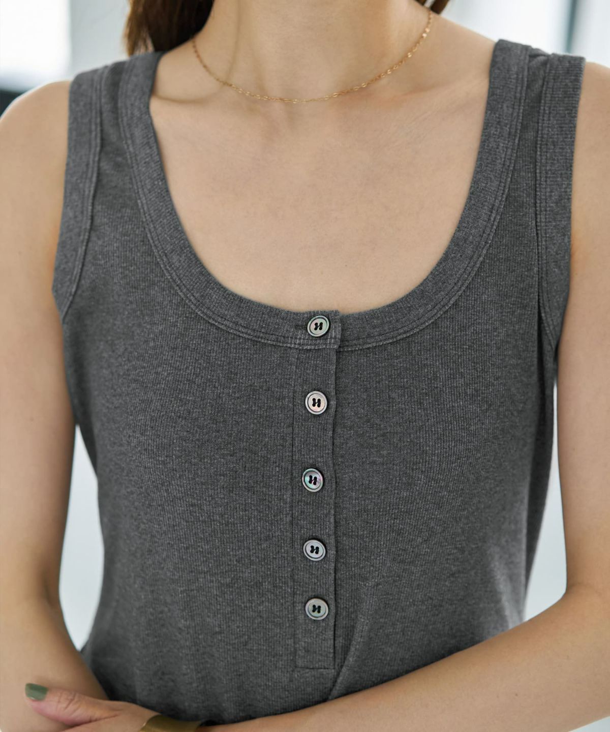 着用イメージ 167cm チャコール 02サイズ