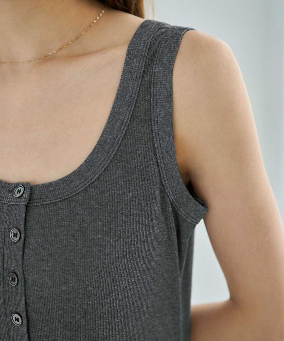 着用イメージ 167cm チャコール 02サイズ