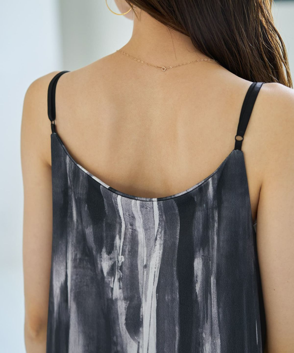 着用イメージ 167cm ブラックミックス 02サイズ