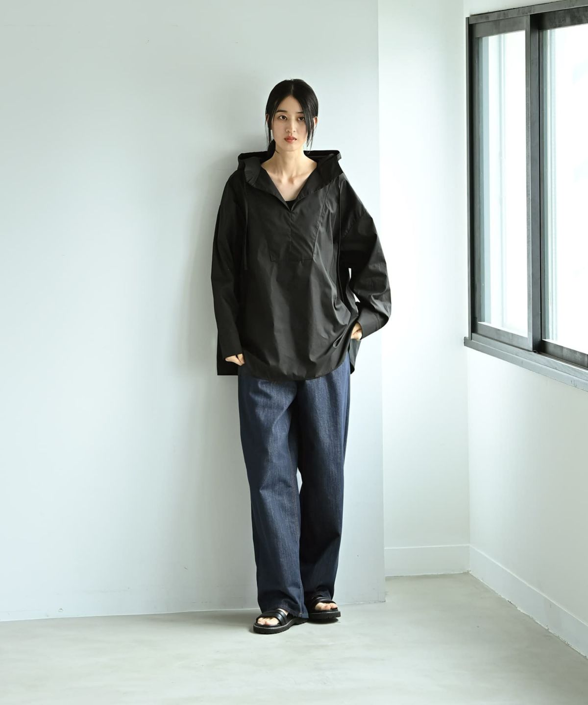 着用イメージ 170cm ブラック