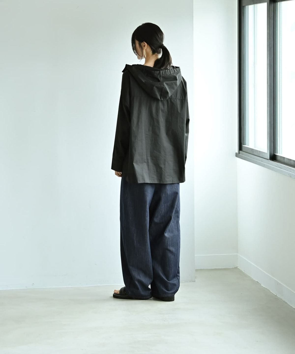 着用イメージ 170cm ブラック