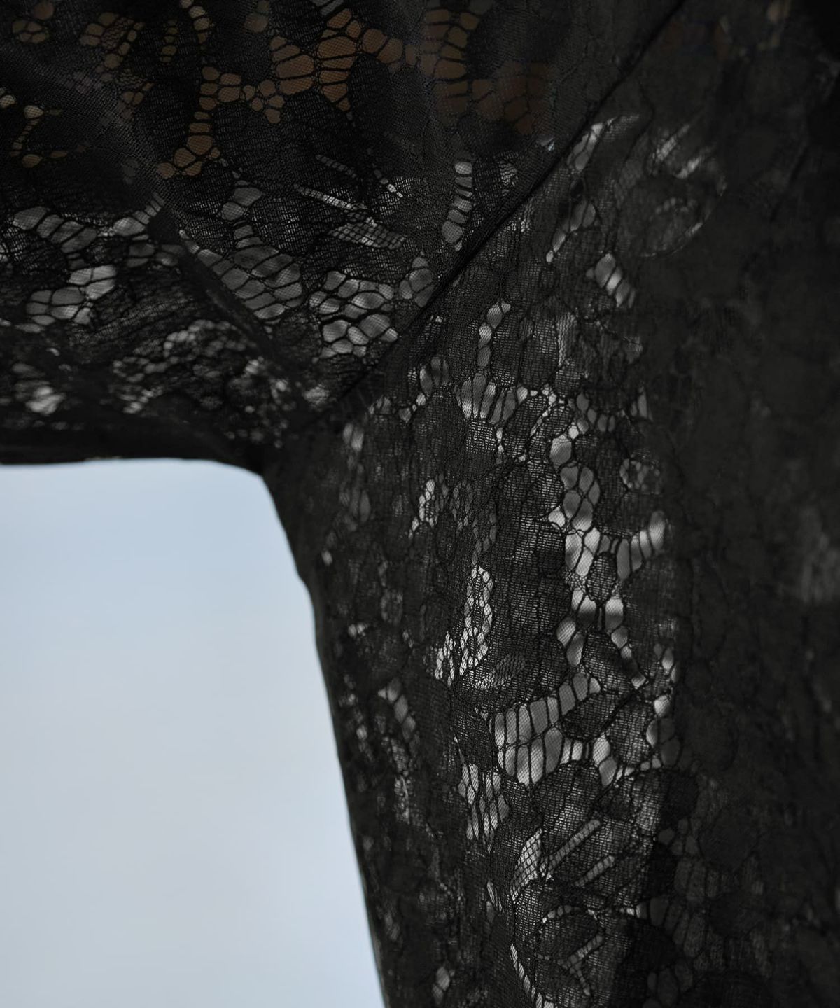 着用イメージ 166cm ブラック