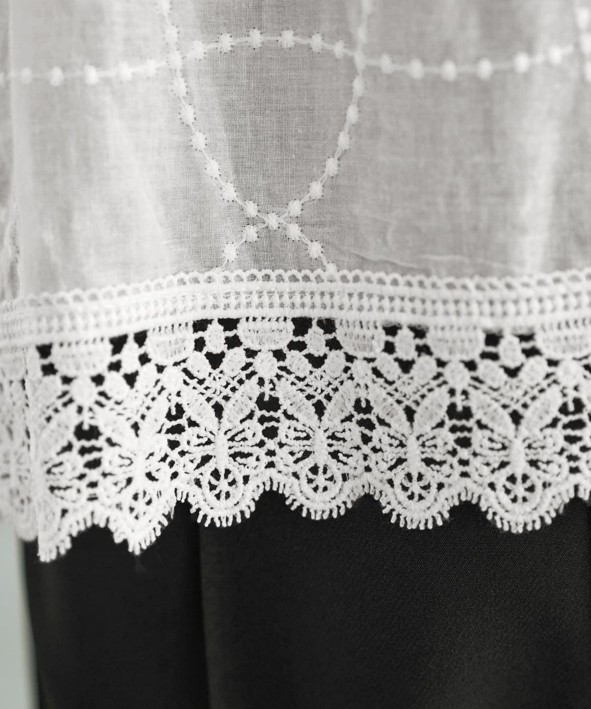 着用イメージ 167cm ホワイト