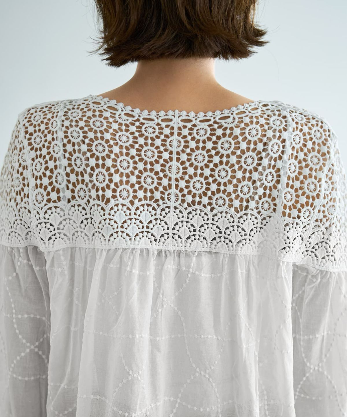 着用イメージ 167cm ホワイト