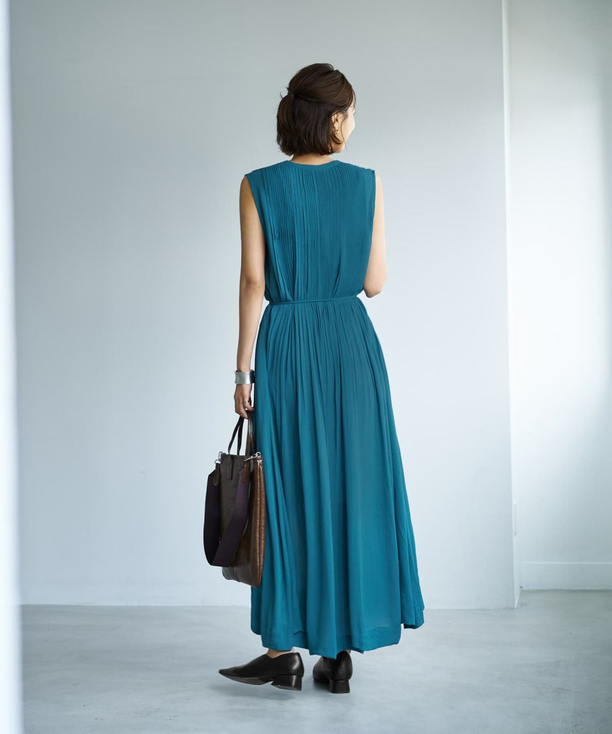 着用イメージ 167cm シアンブルー 02サイズ