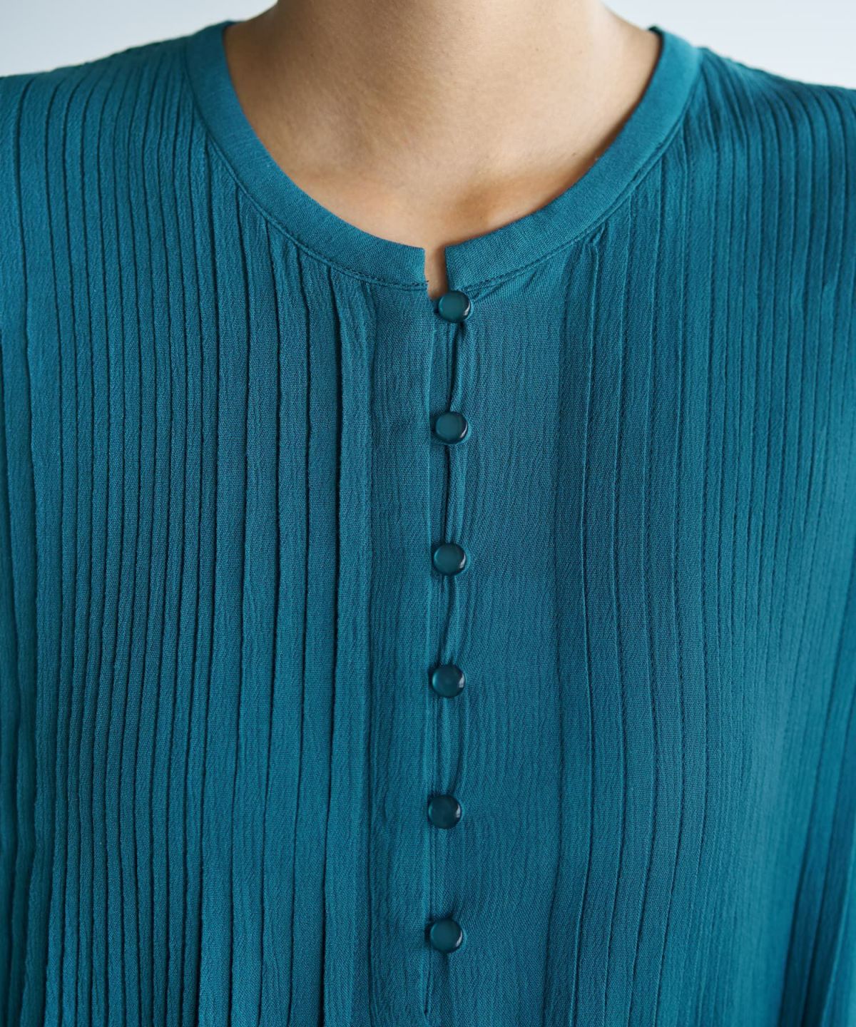 着用イメージ 167cm シアンブルー 02サイズ