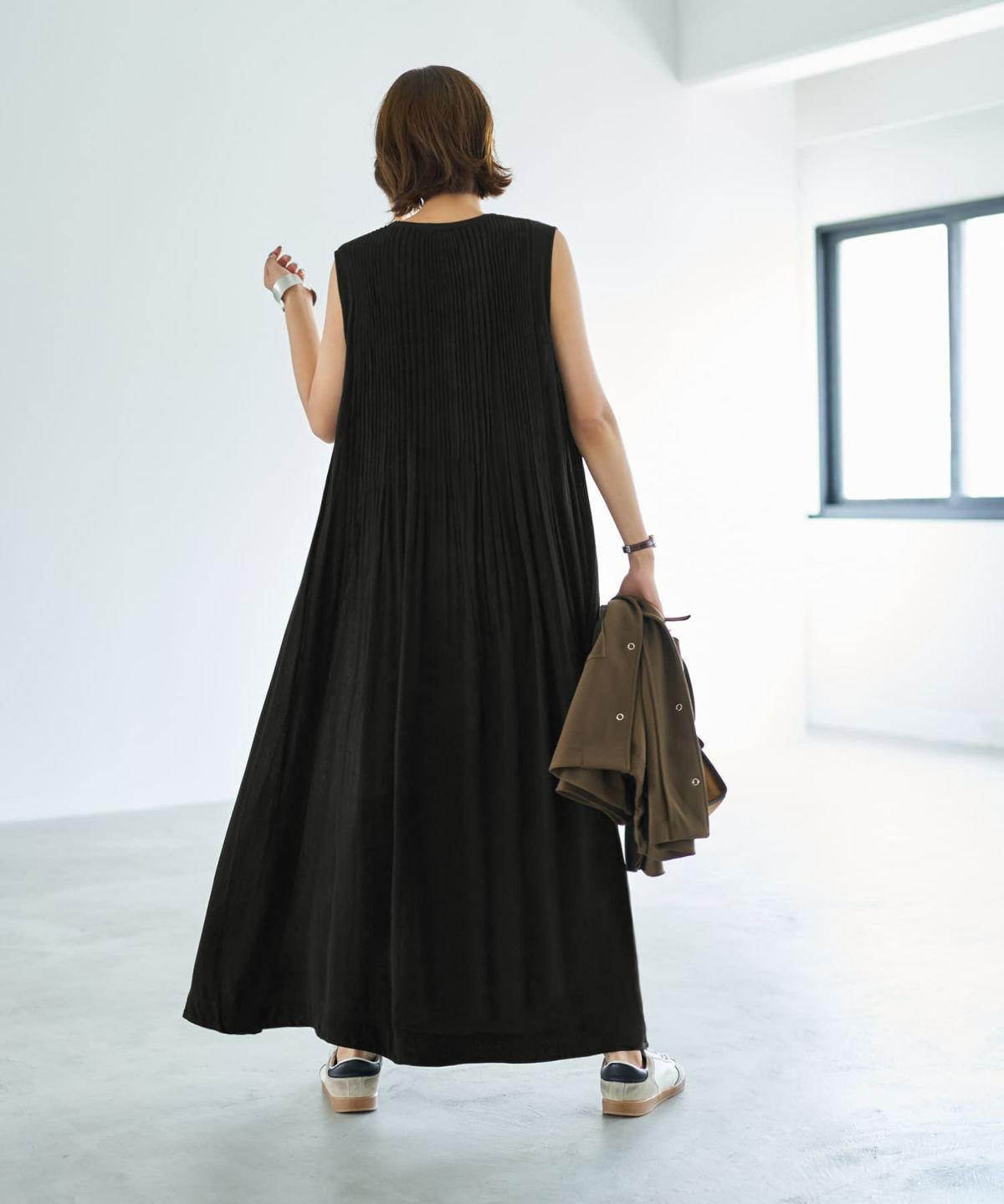 着用イメージ 167cm ブラック 02サイズ