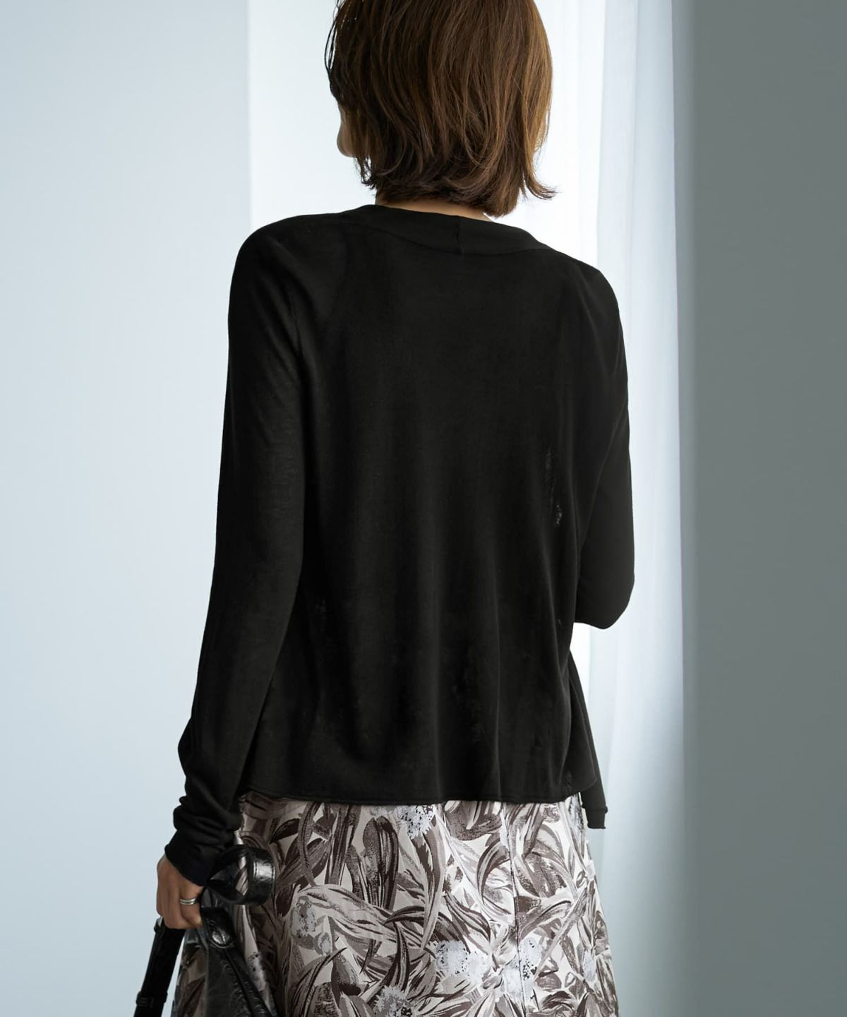 着用イメージ 167cm ブラック