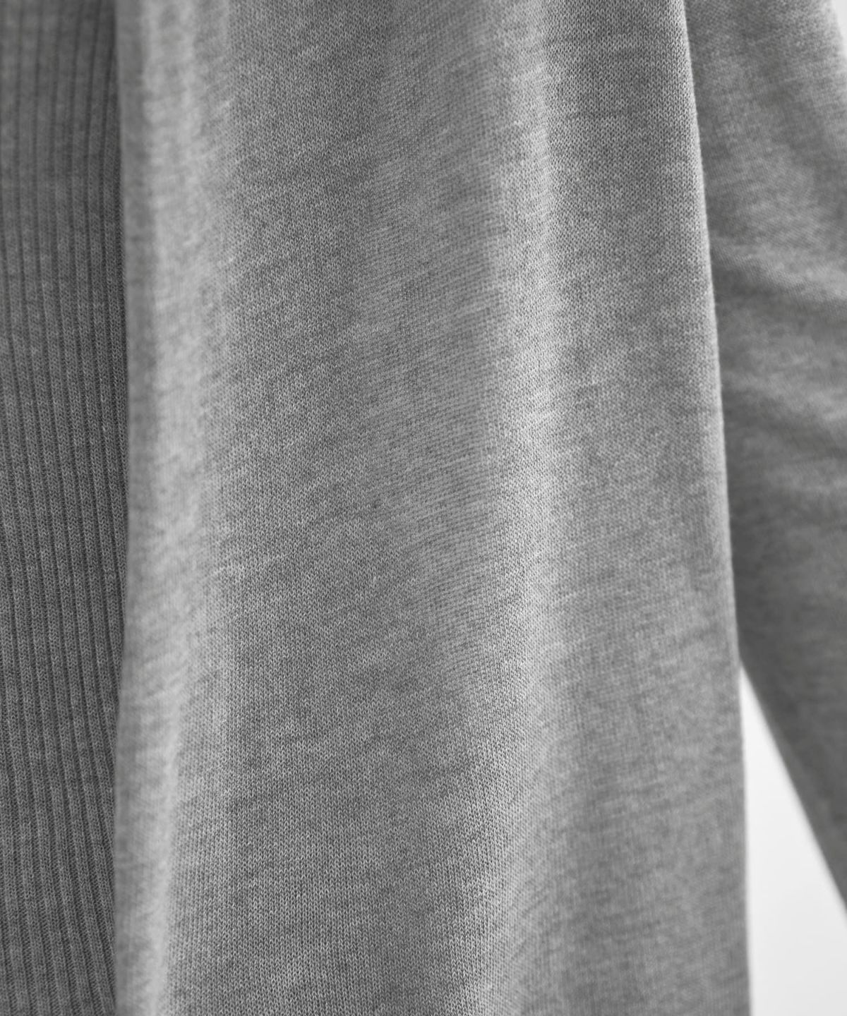 着用イメージ 167cm ライトグレー