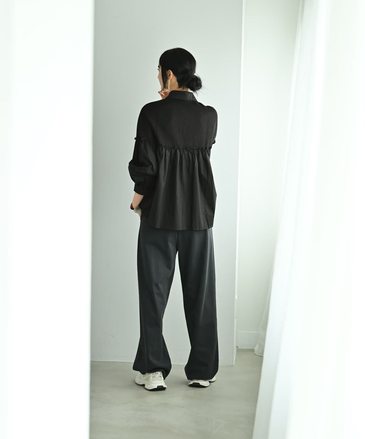 着用イメージ 170cm ブラック