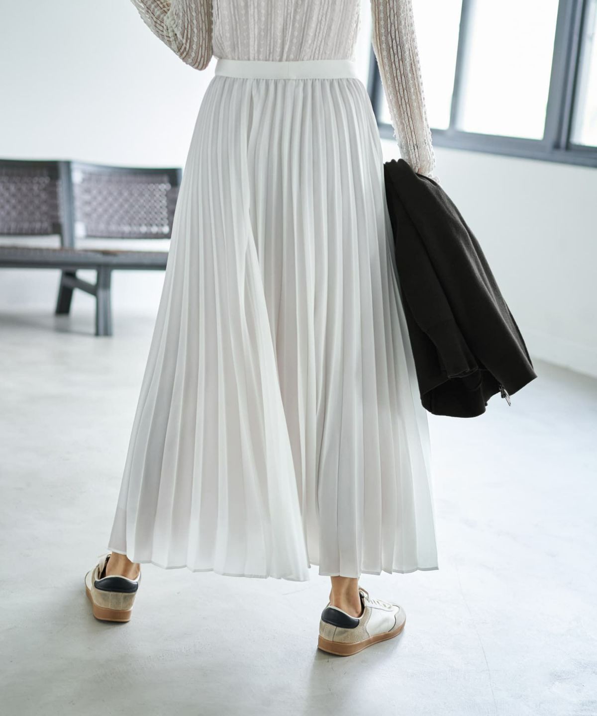 着用イメージ 167cm アイボリー 02サイズ