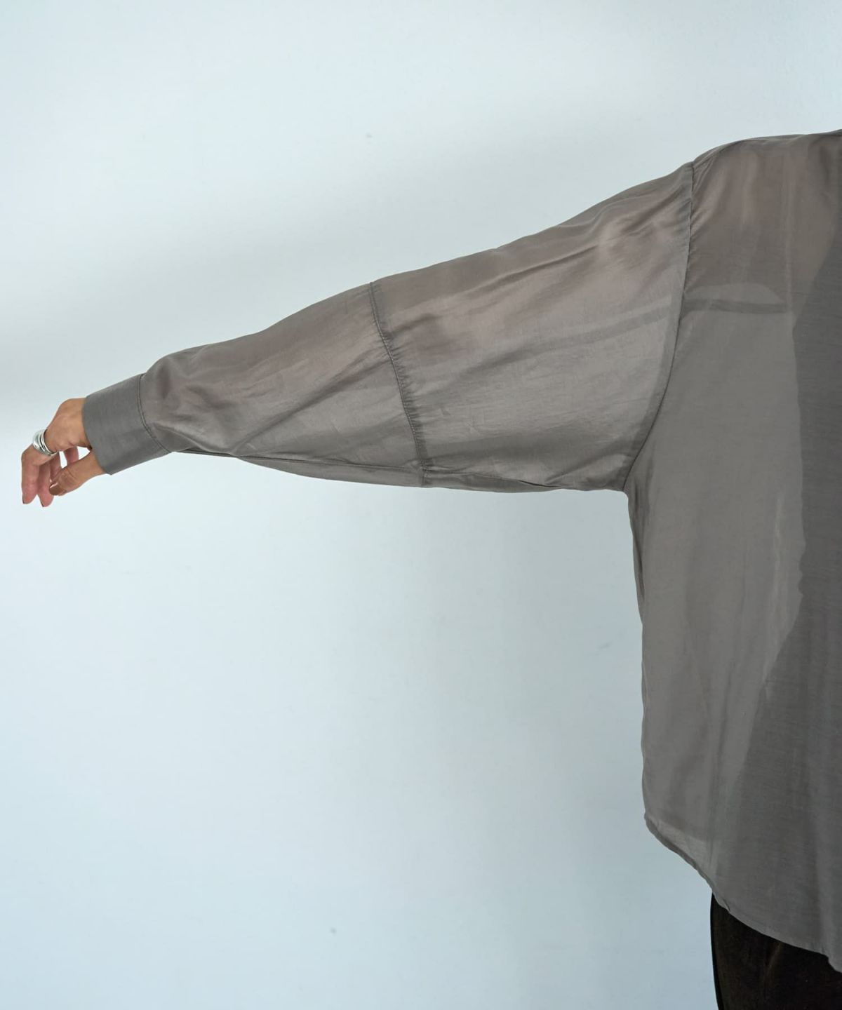 着用イメージ 166cm ストーン