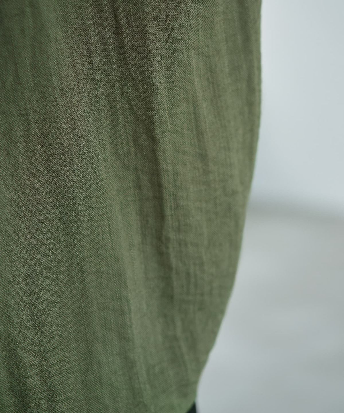 着用イメージ 166cm バジルグリーン