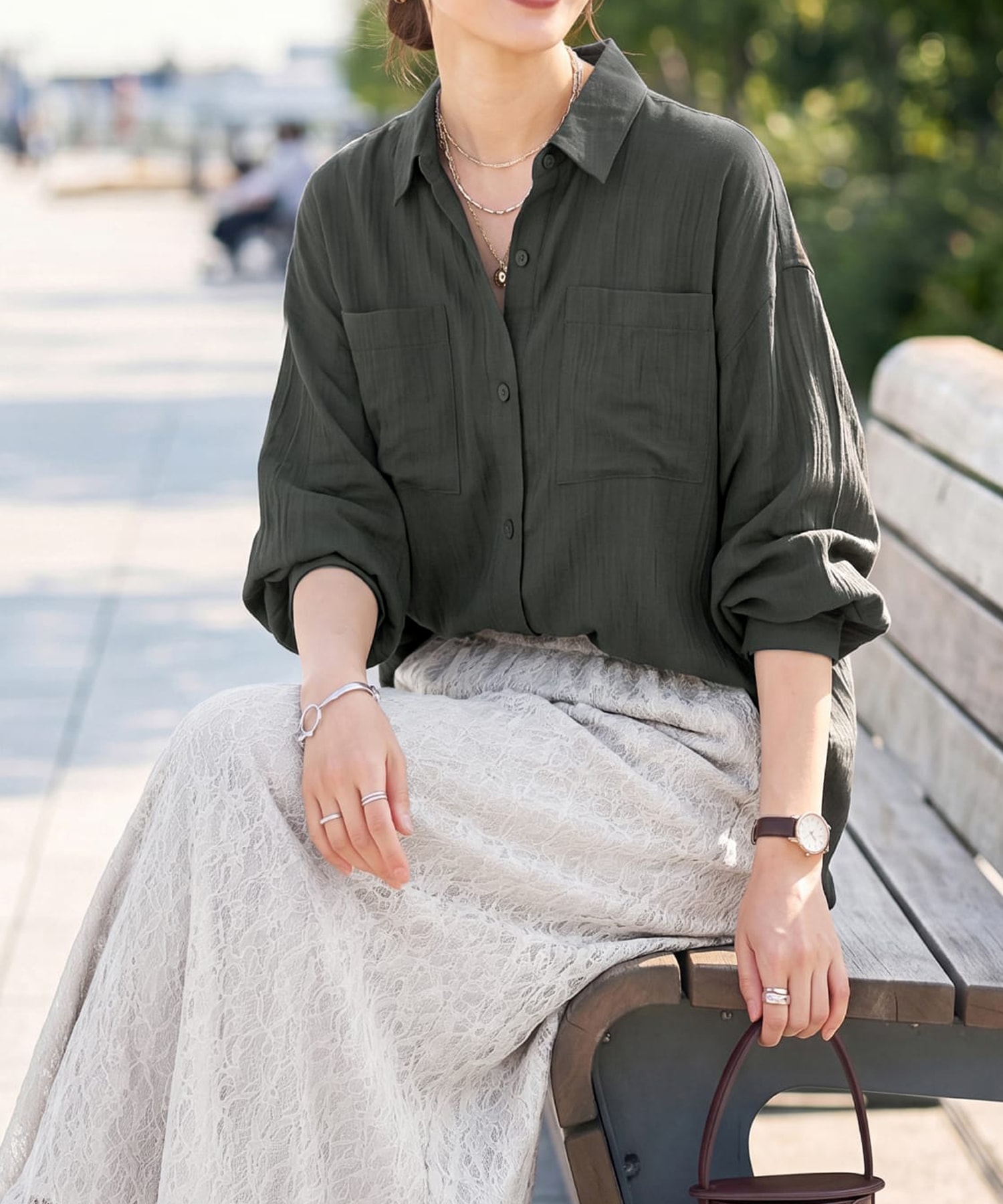 着用イメージ 166cm スミクロ