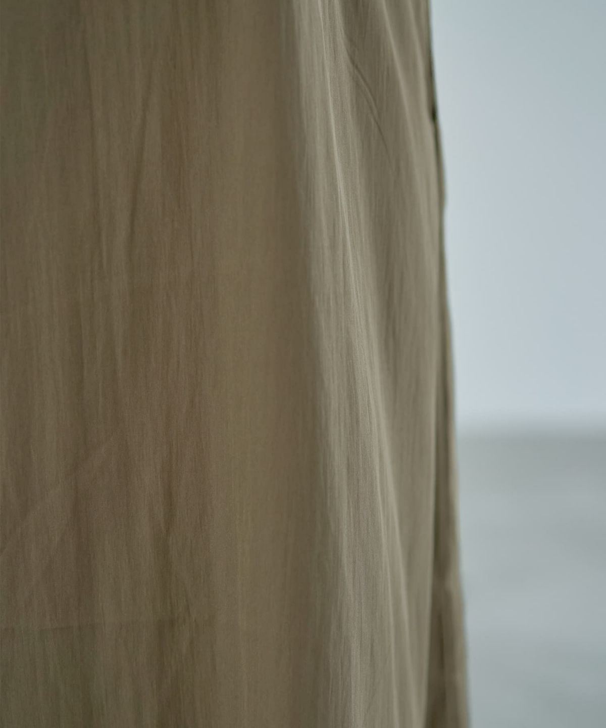 着用イメージ 166cm オリーブベージュ