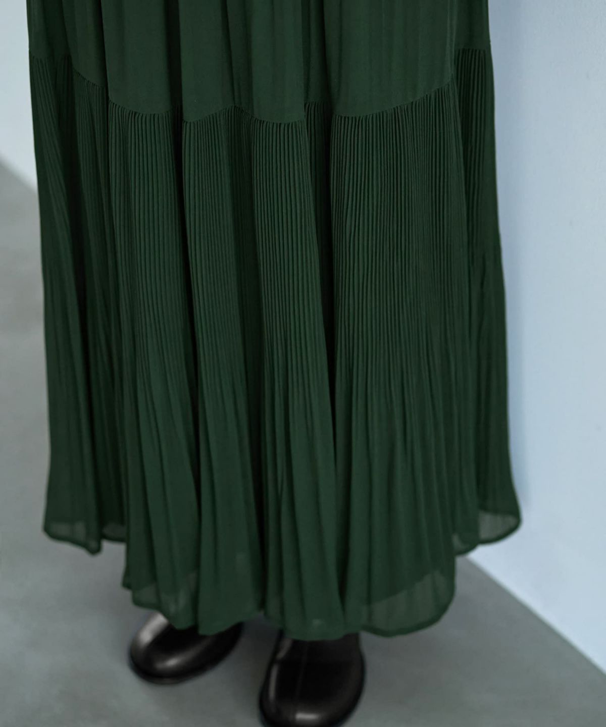 着用イメージ 166cm ダークグリーン 02サイズ