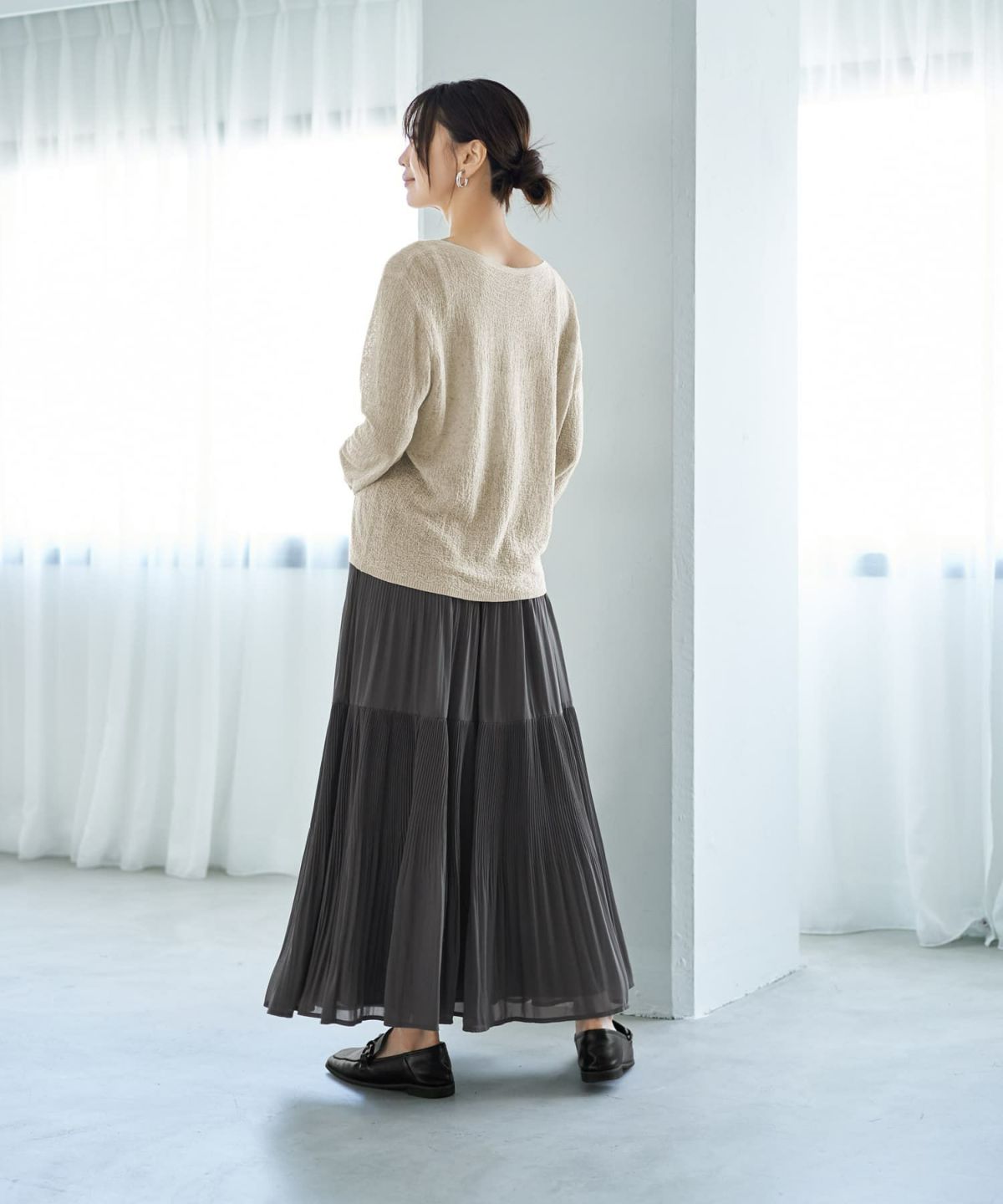 着用イメージ 166cm グレー 02サイズ