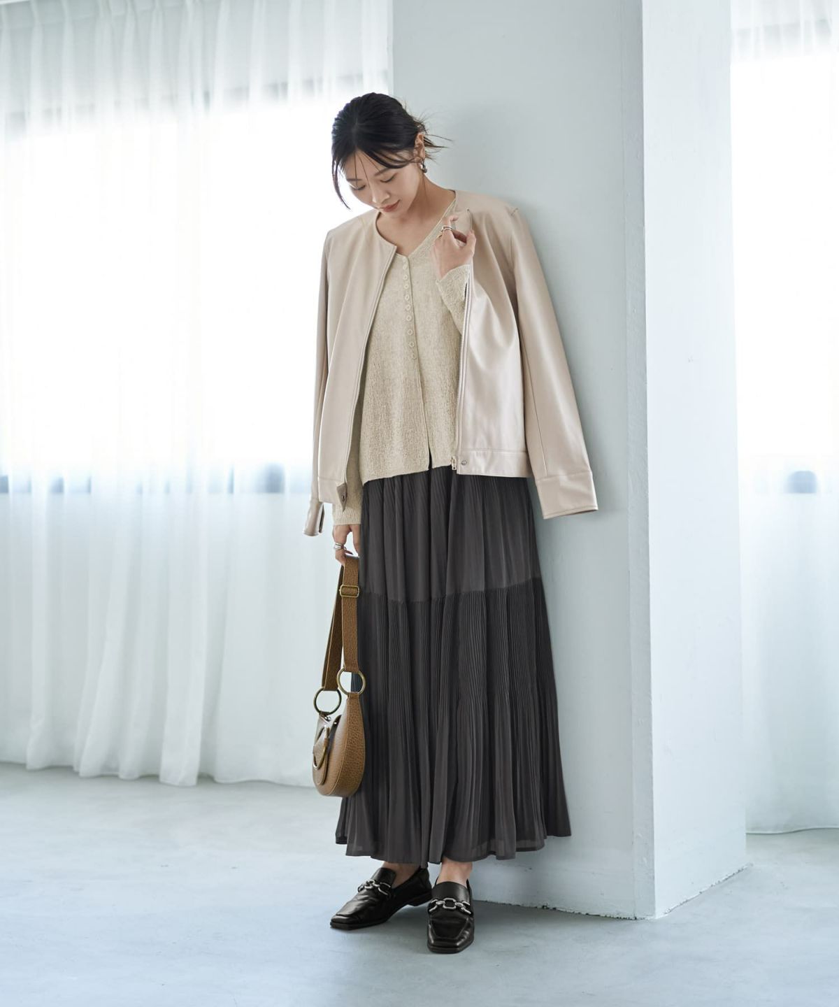 着用イメージ 166cm グレー 02サイズ