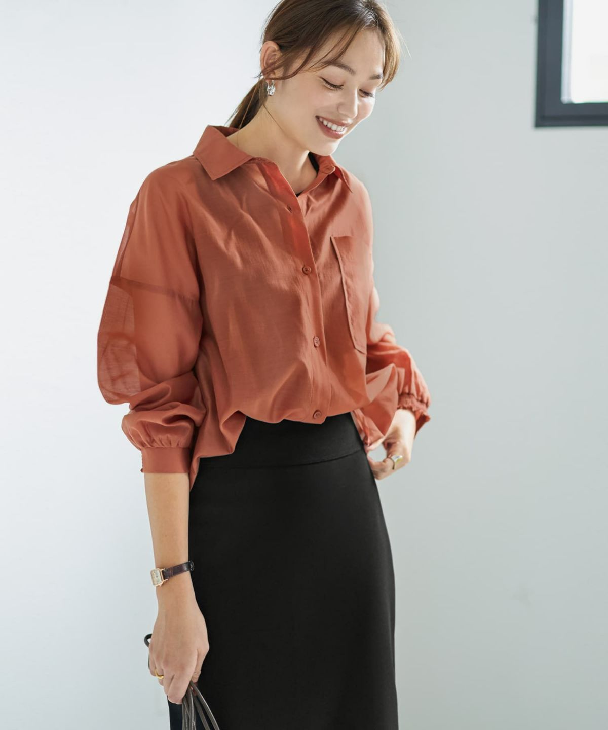 オレンジブラウン