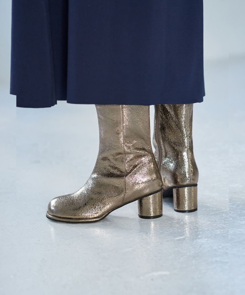 MANA羊革カットワークブロンズミュール37サイズ MANA羊革カットワークブロンズミュール37サイズ 靴