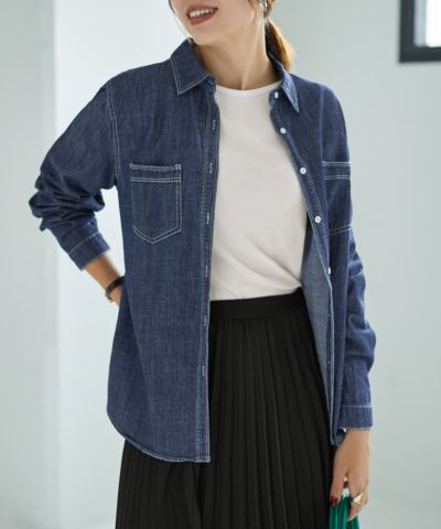 c*t様 cvtvlist ブリーチデニムシャツ DSC08989_2000X3000_d2006cb5-