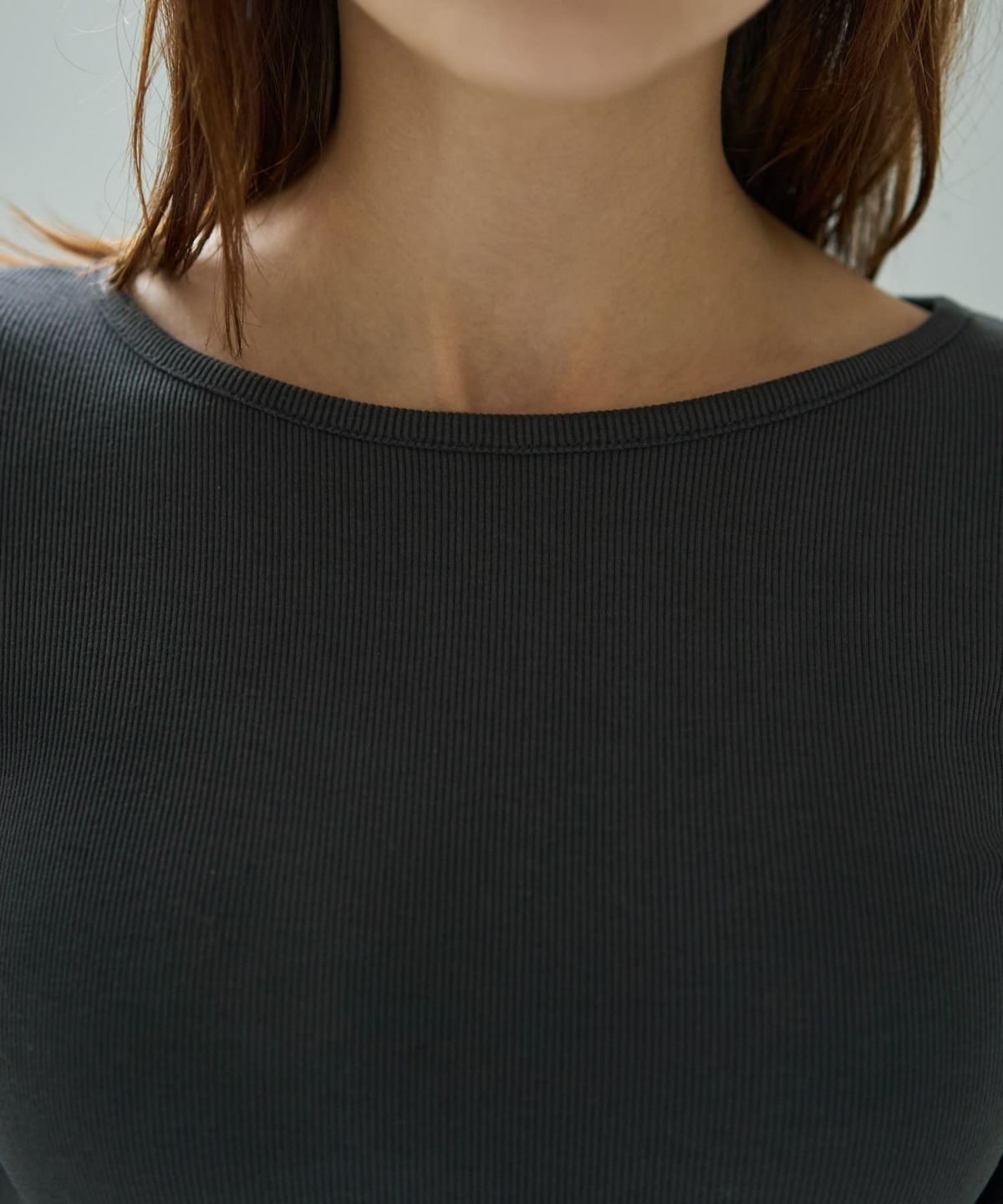 着用イメージ 167cm チャコール