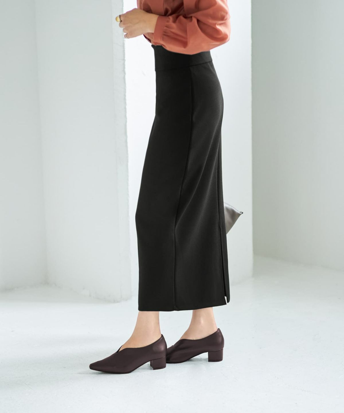 着用イメージ 167cm ブラック