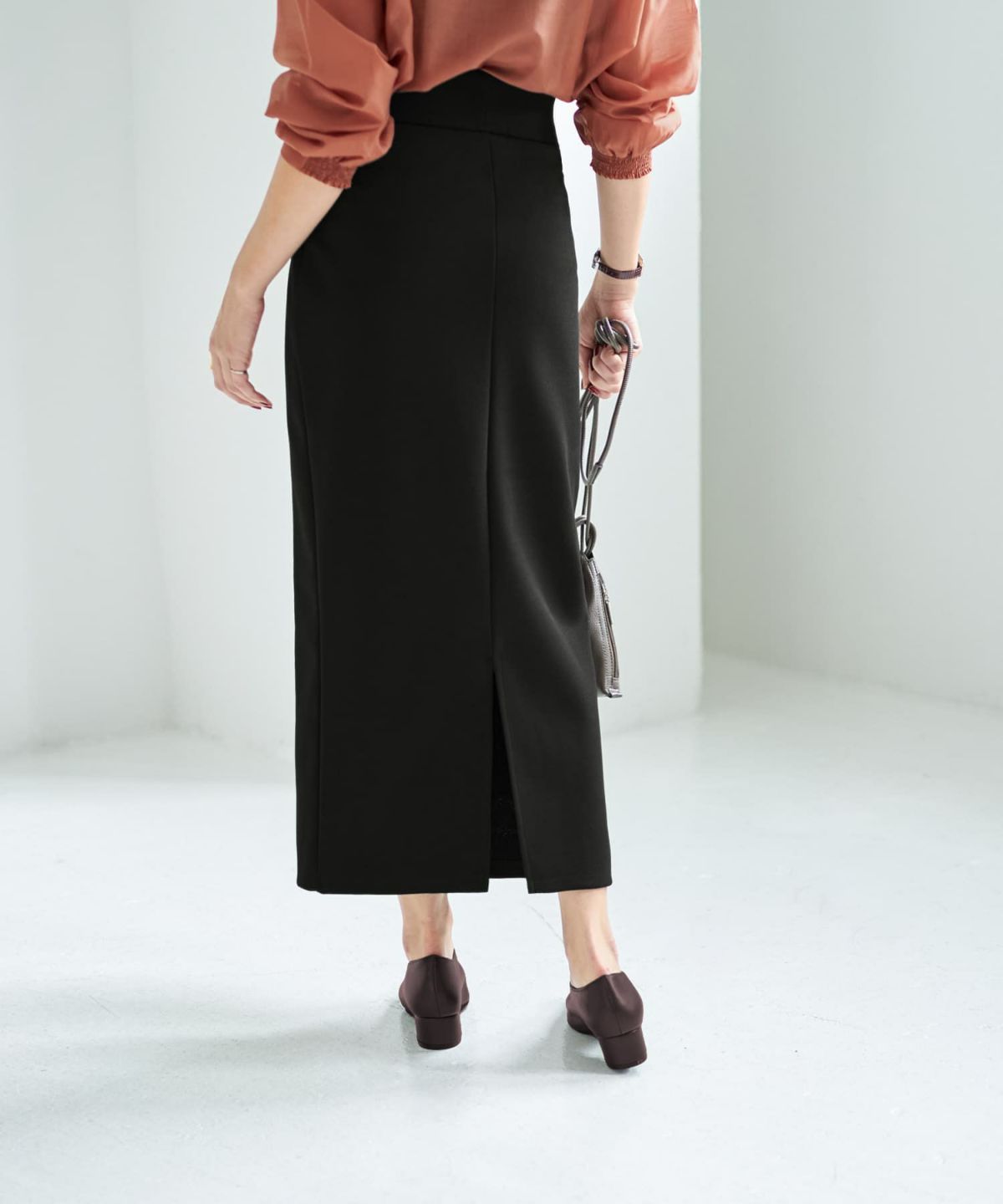 着用イメージ 167cm ブラック