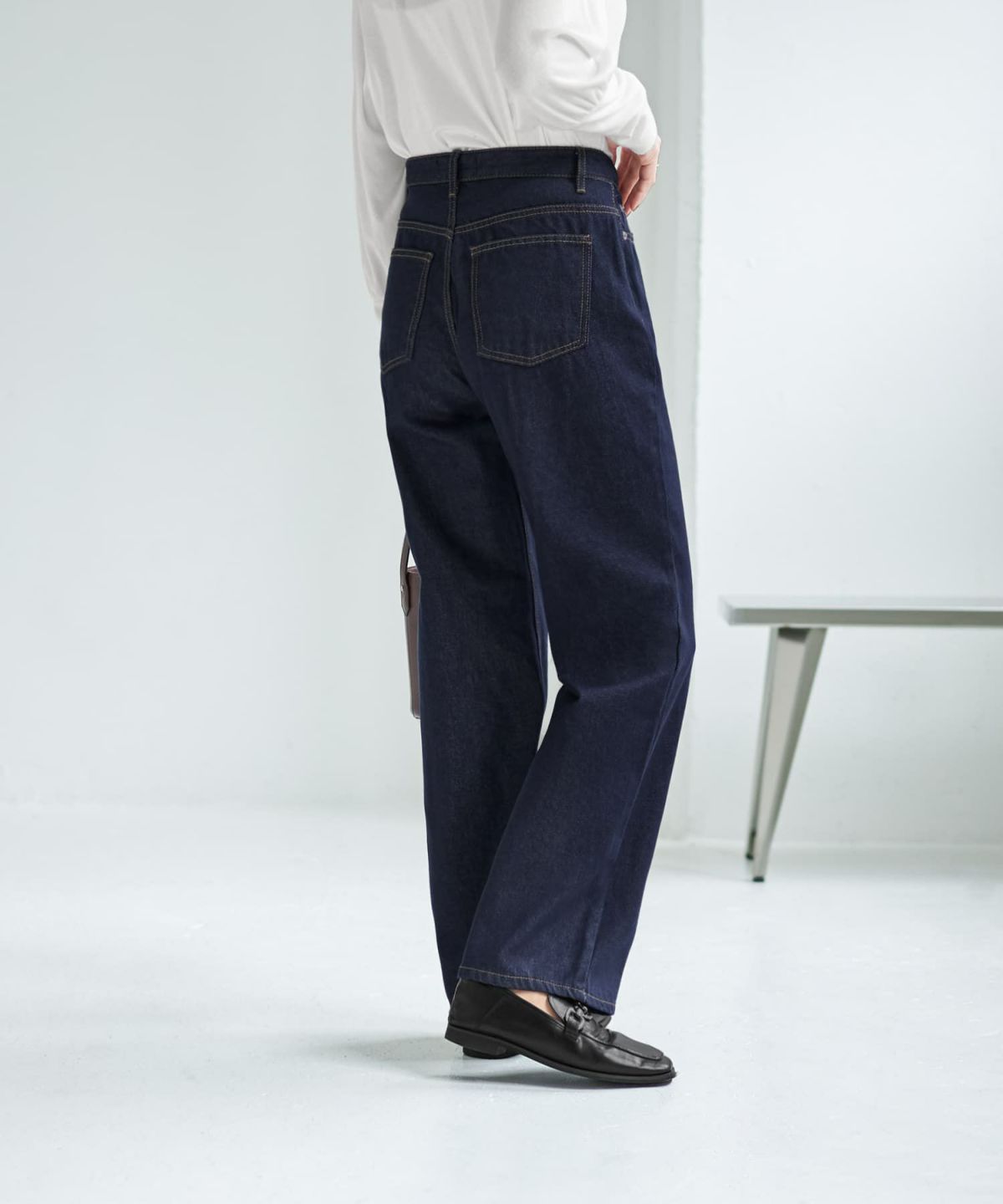 着用イメージ 167cm ネイビー Sサイズ