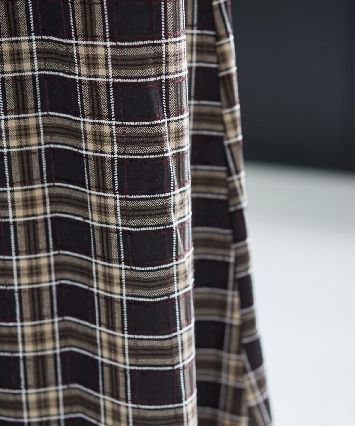 着用イメージ 166cm ブラックミックス 02サイズ