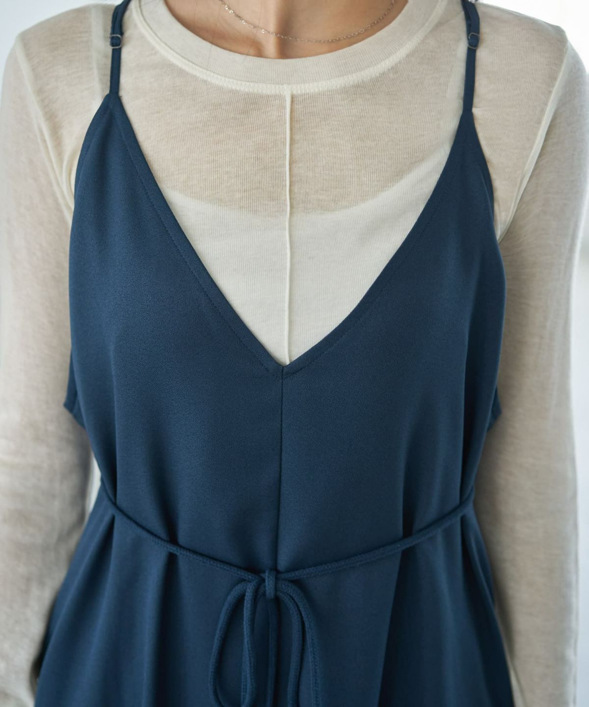 着用イメージ 166cm コバルトブルー 02サイズ