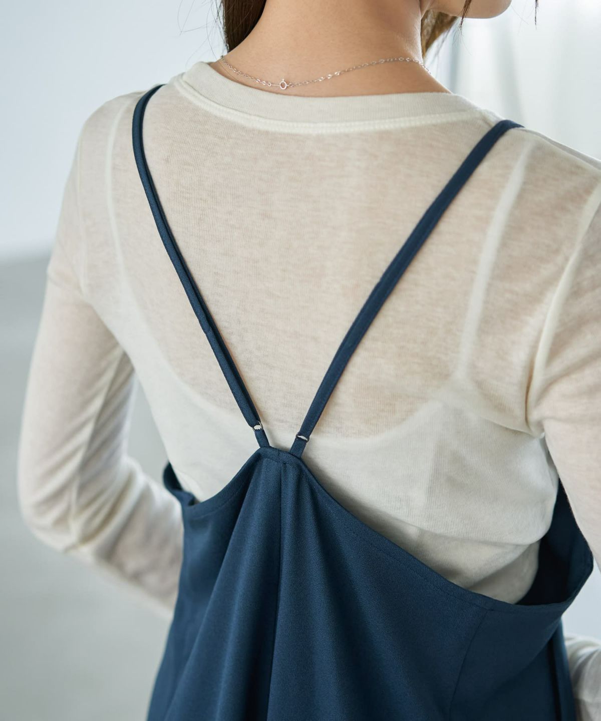 着用イメージ 166cm コバルトブルー 02サイズ