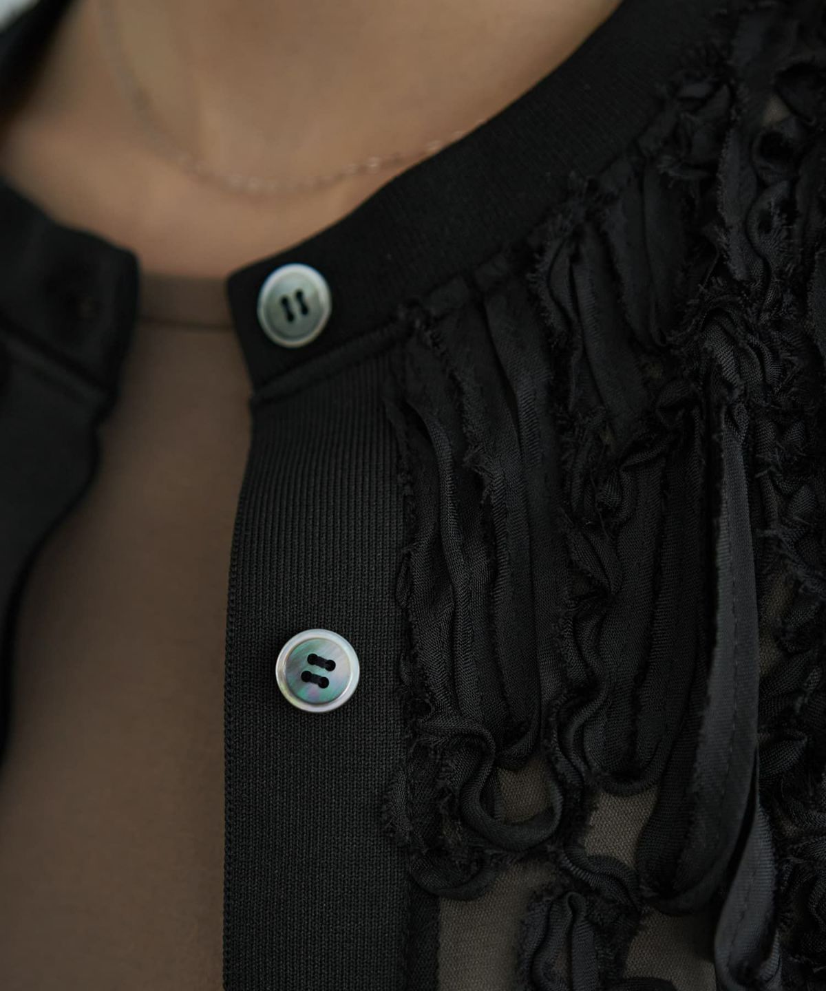 着用イメージ 166cm ブラック