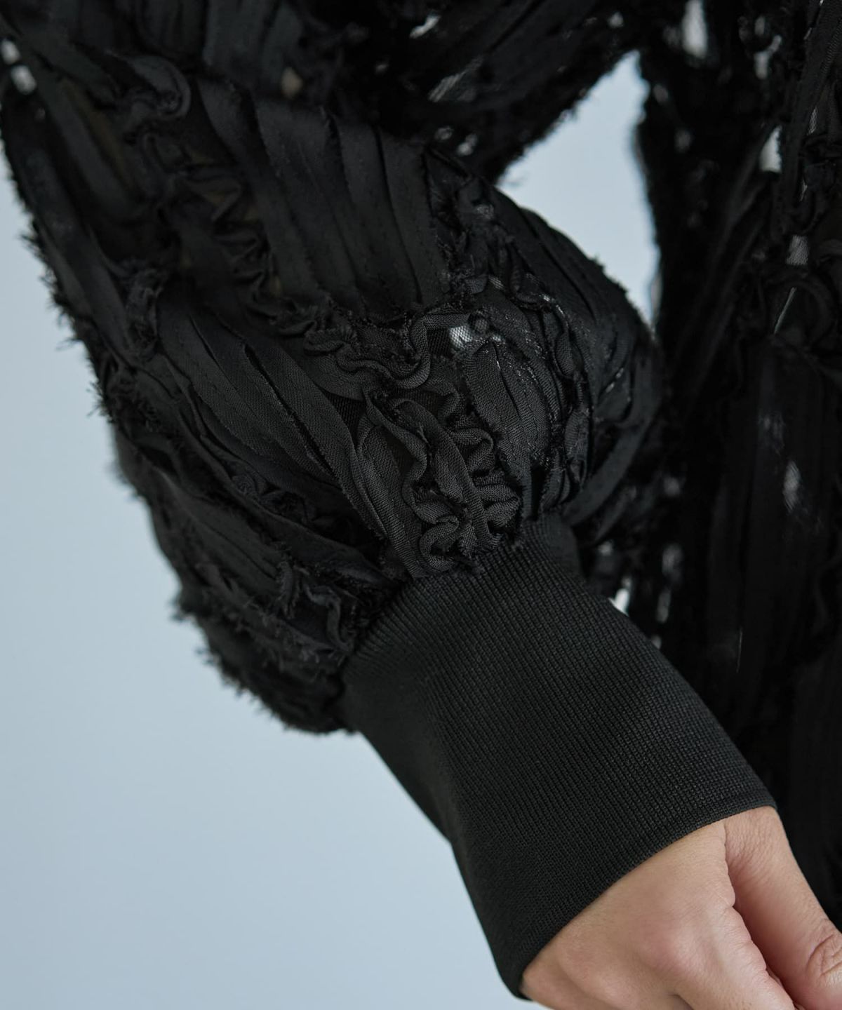 着用イメージ 166cm ブラック