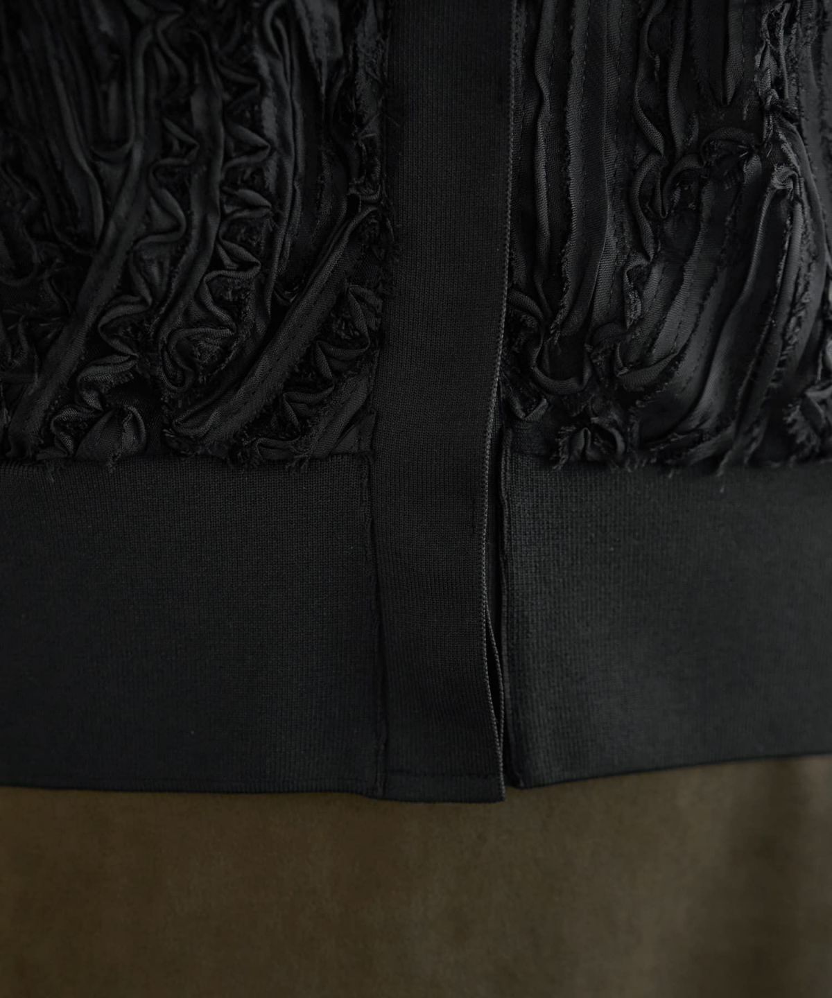 着用イメージ 166cm ブラック