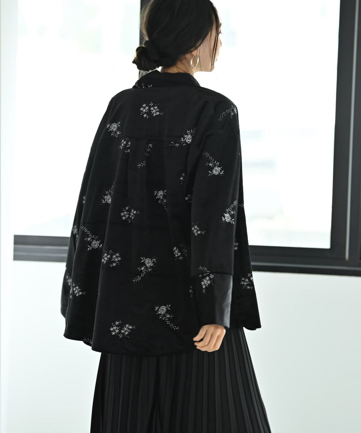 着用イメージ 169cm ブラック