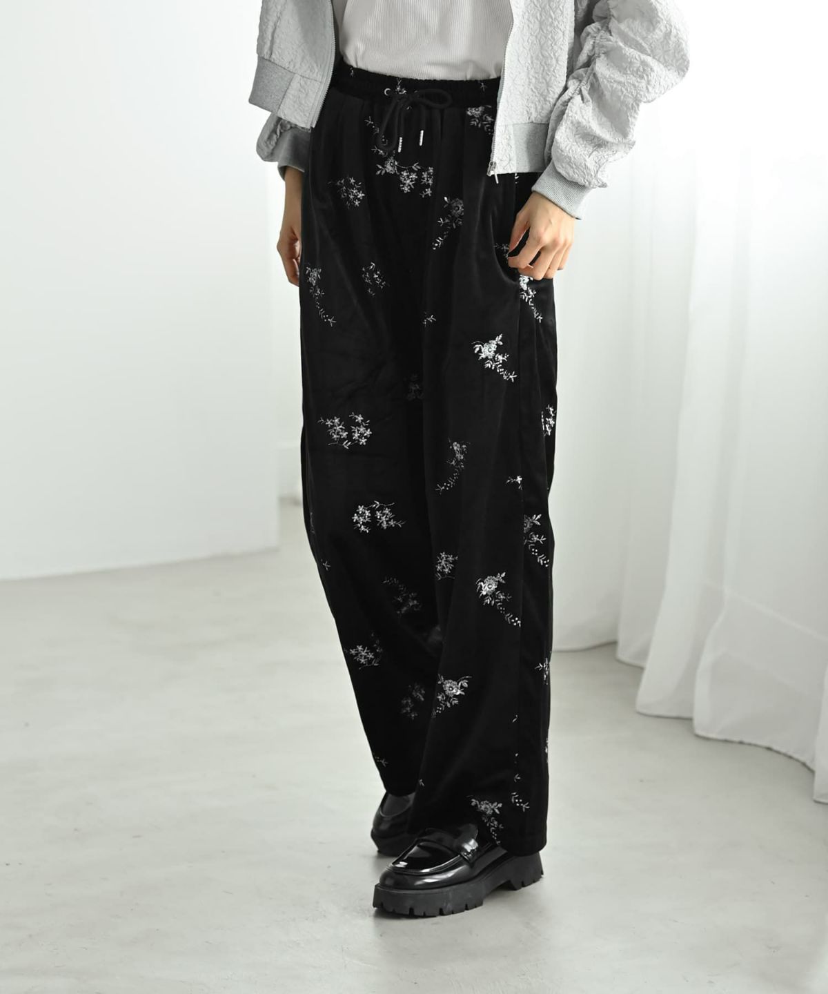 着用イメージ 169cm ブラック