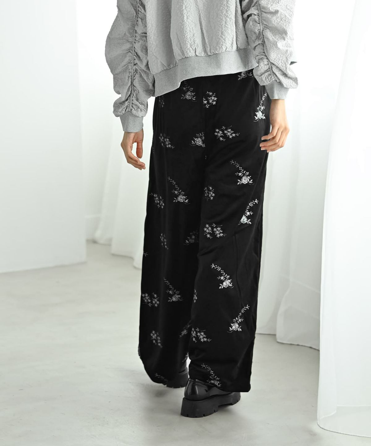 着用イメージ 169cm ブラック