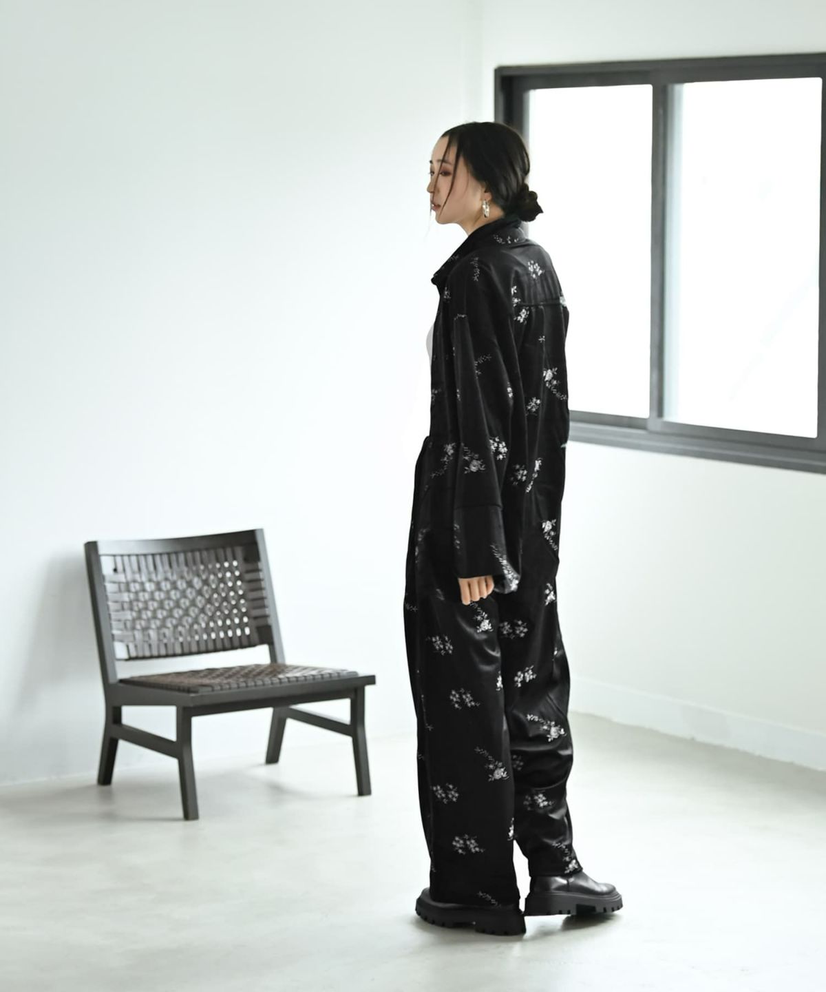 着用イメージ 169cm ブラック