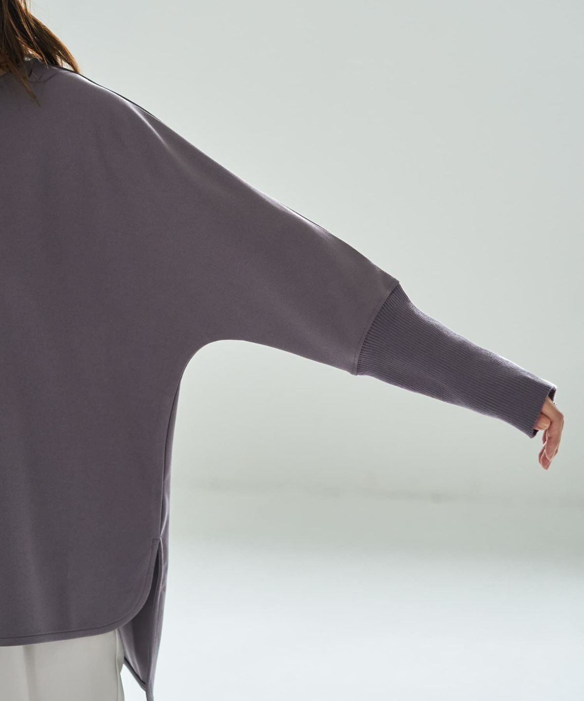 着用イメージ 166cm グレー