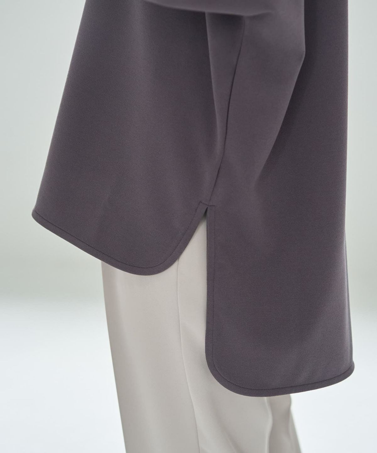 着用イメージ 166cm グレー