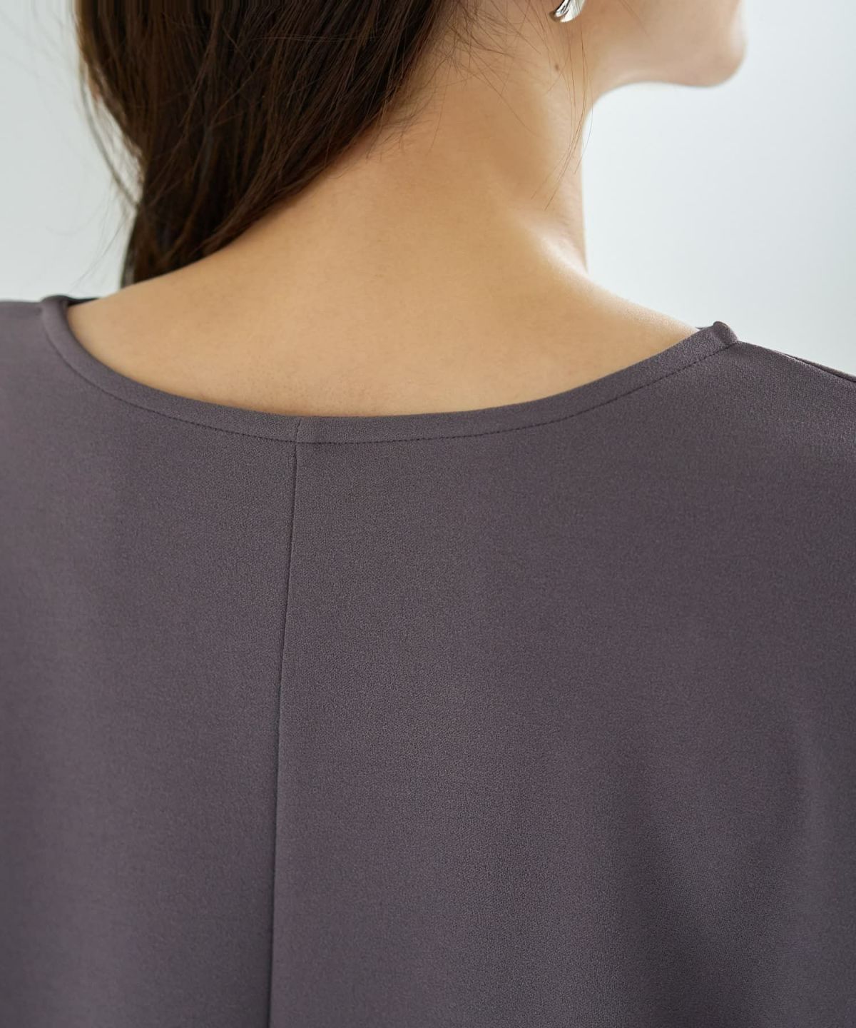 着用イメージ 166cm グレー