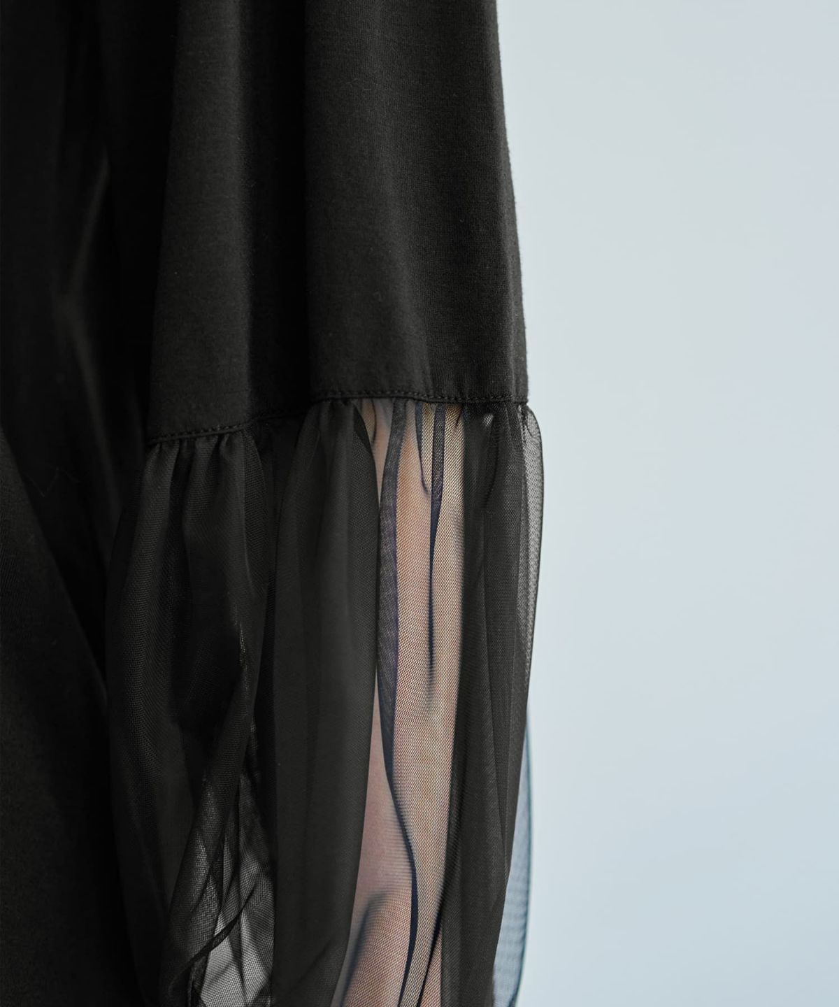 着用イメージ 166cm ブラック