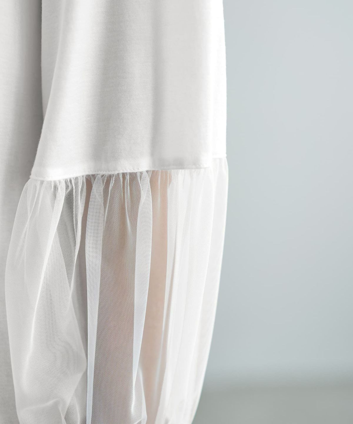 着用イメージ 166cm ホワイト