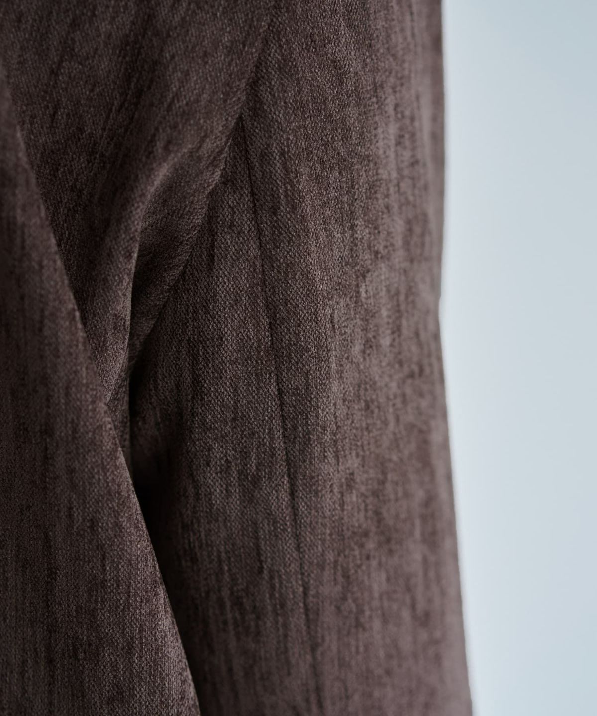 着用イメージ 166cm ブラウン