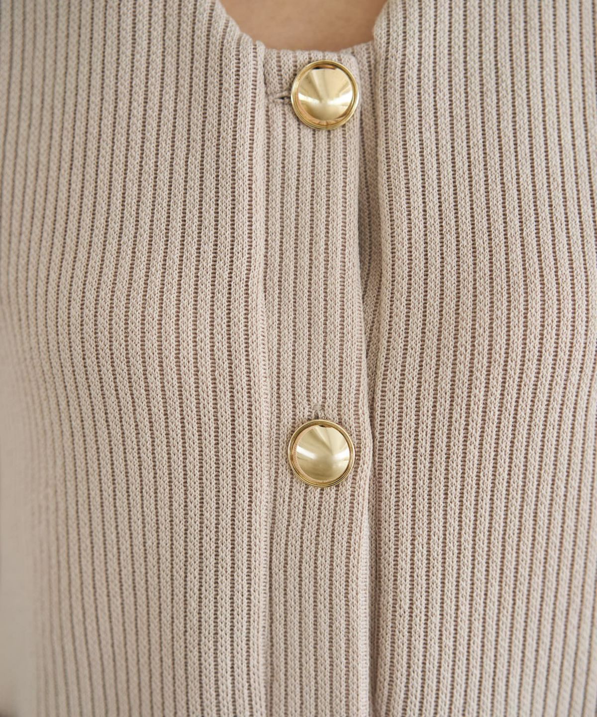 着用イメージ 166cm ピンクベージュ