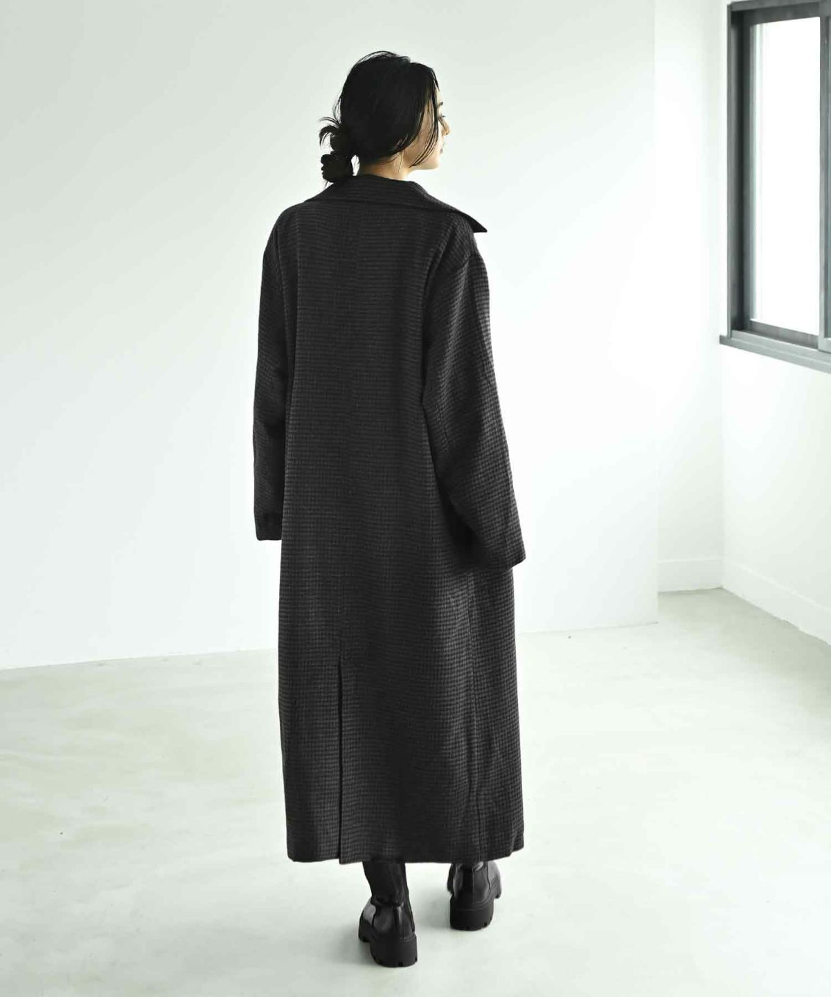 着用イメージ 167cm ブラック