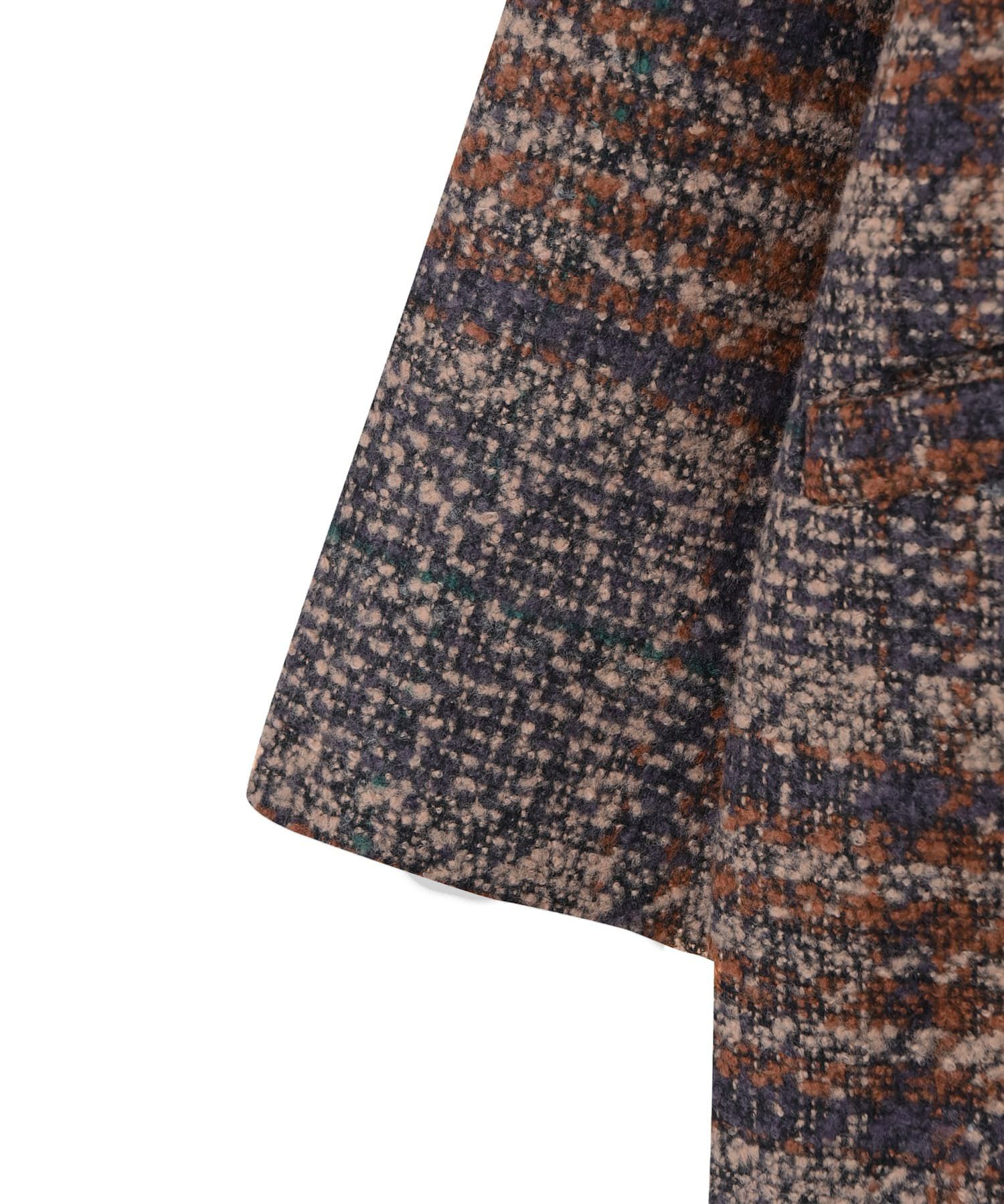 BLK001】ビックチェック柄ショートコート | おしゃれな大人レディース