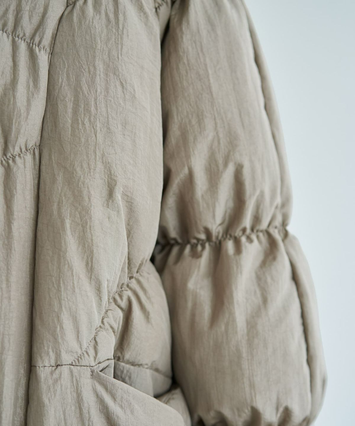 着用イメージ 166cm サンドベージュ