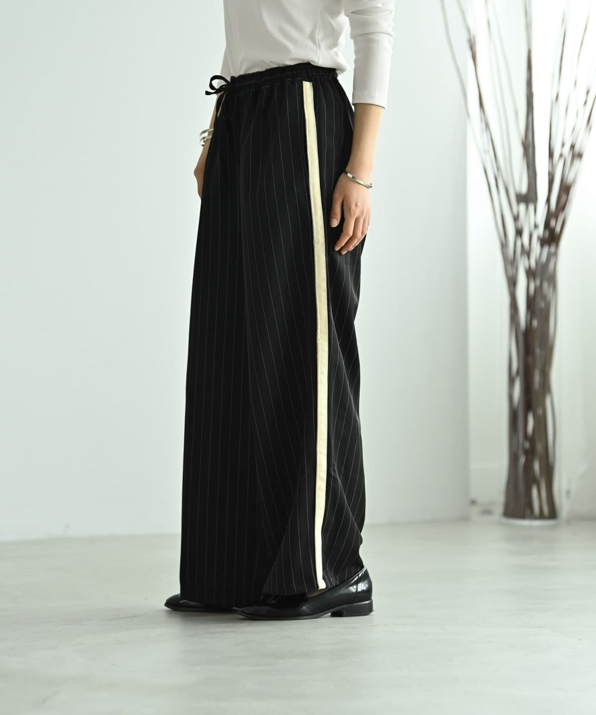 着用イメージ 167cm ブラック